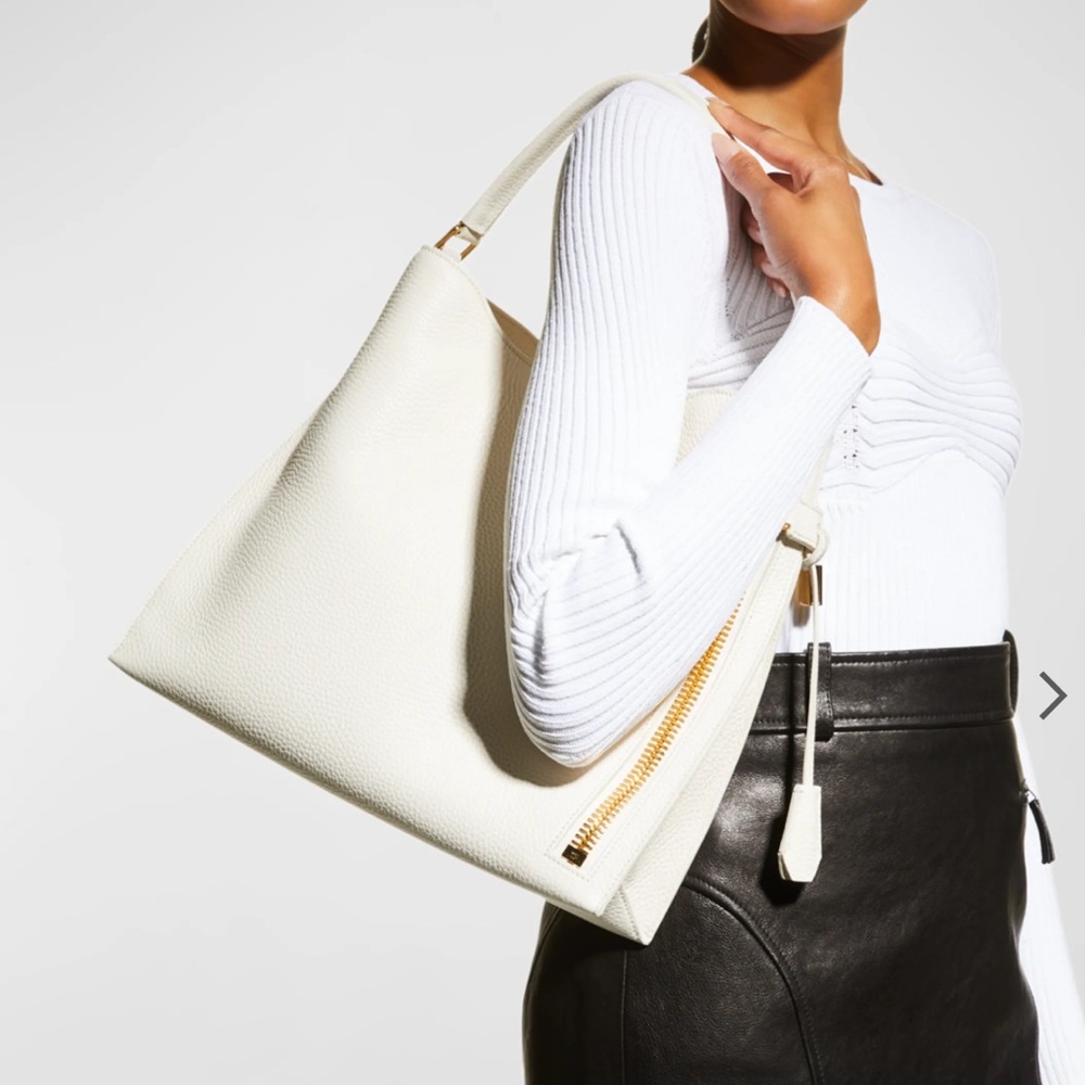 Tom Ford Alix Bag in Chalk color